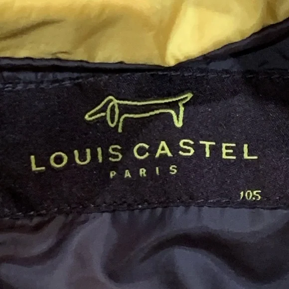 LOUIS CASTEL PARIS JACKET GOLF WINDBREAKER chocolate brown1/4 zip pullover